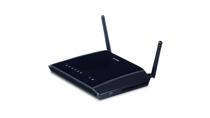 DSL-2740B Front-Right View