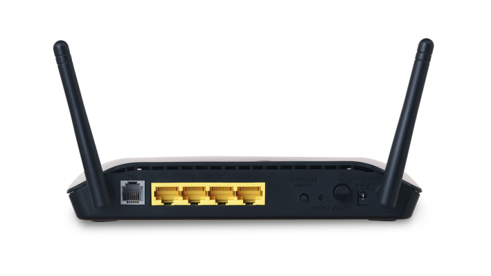 DSL-2740B Angle Back View