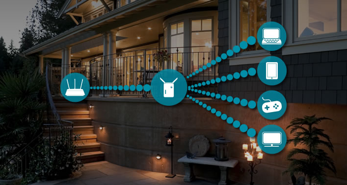 Extend your wireless network and eliminate dead spots