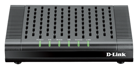 D-Link DSL-2540B ADSL2/2+ Modem with 4-Port Ethernet Router