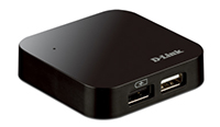 D-Link DUB-H4 Angle View