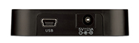 D-Link DUB-H4 Back View