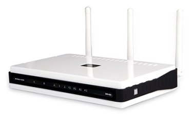 D-Link DIR-655 Left View