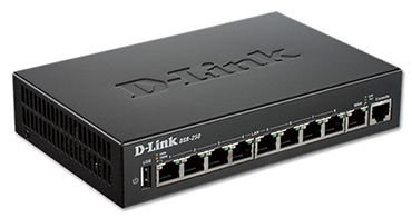 D-Link DSR-250 Side View