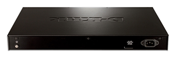 D-Link DES-3200-28P Back View
