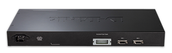 D-Link DGS-3120-24TC Back View