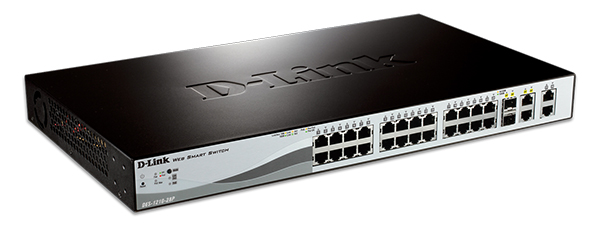 D-Link Switch Desktop Rackable avec 24 Ports Giga