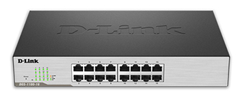 D-Link DGS-1100-16 Front View