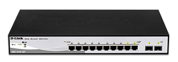 D-Link DGS-1210-10P Front View