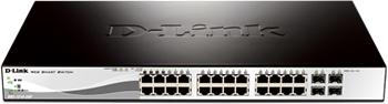 D-Link DGS-1210-28P Front View