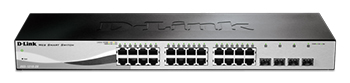 D-Link DGS-1210-28P Front View