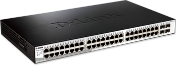 D-Link DGS-1210-52 Right Angle View
