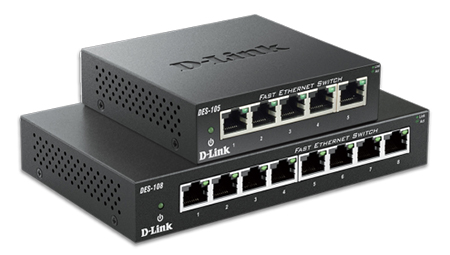 D-Link DES-105 & DES-108