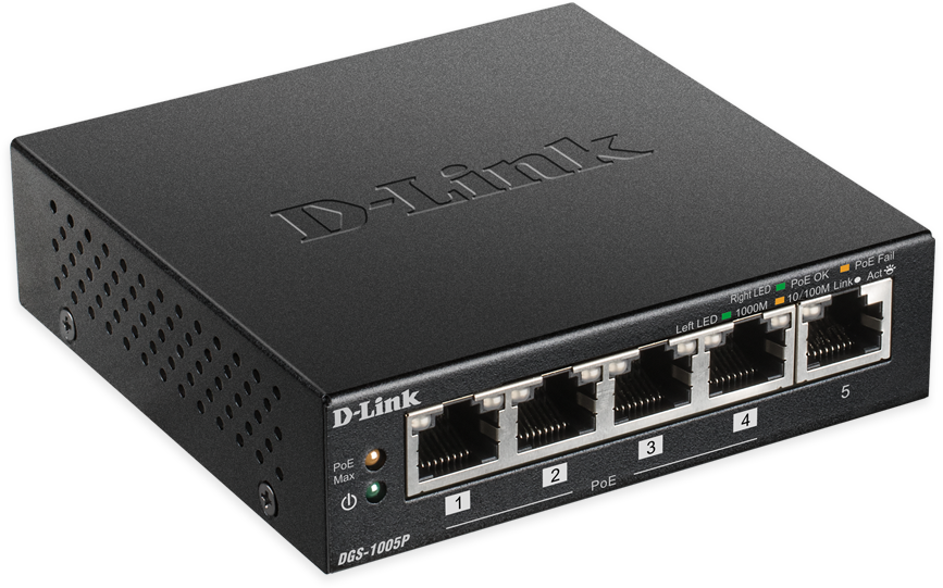 D-Link 10-Port PoE Gigabit Switch - (DGS-1010MP)