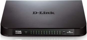 D-Link DGS-1024A Front View
