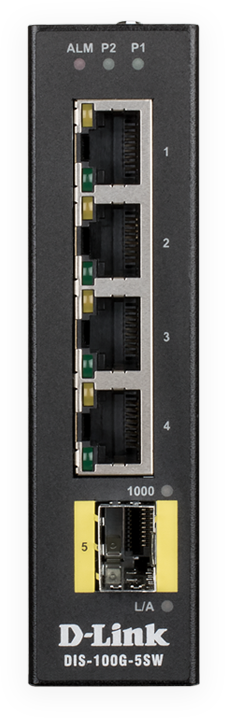 DIS-100G-5SW Front View