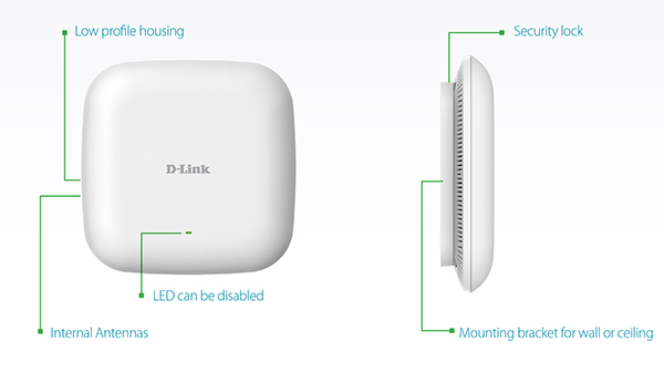 D-Link DAP-2660 Wireless AC1200 Dual Band Access Point | SecureSwitches.com