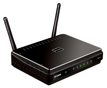 D-Link DIR-615 Side View